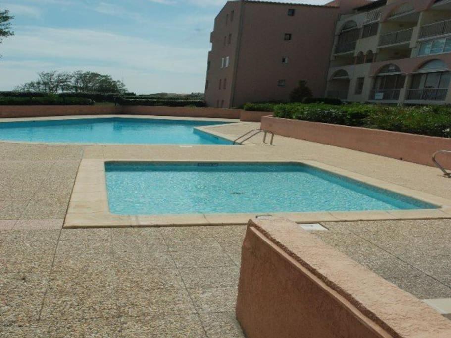 Amouvera C14, T2 Vue Mer, Piscine, Clim, Parking Agde Ngoại thất bức ảnh